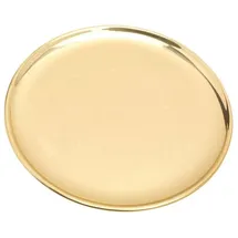 Nklaus Kerzenteller Modern Ø17cm Messing Gold