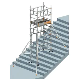 Layher SoloTower Erweiterung Treppen-Kit Typ1 mit Durchgang