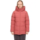 Mazine Basic Mid Length Puffer Jacket - Steppjacke, Größe:XS, Farbe:marsala