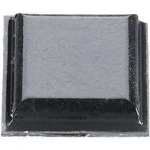 3M SJ 5007 Gerätefuß selbstklebend, quadratisch Schwarz (L x B x H) 10.2 x 10.2 x 2.5 mm 1 St.
