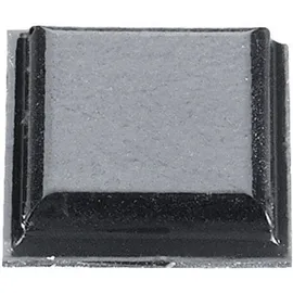 3M SJ 5007 Gerätefuß selbstklebend, quadratisch Schwarz (L x B x H) 10.2 x 10.2 x 2.5 mm 1 St.