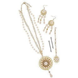 Schmuck-Set "Inderin", 4-teilig