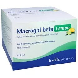 Macrogol Beta Lemon Plv.z.her.e.lsg.z.einnehmen