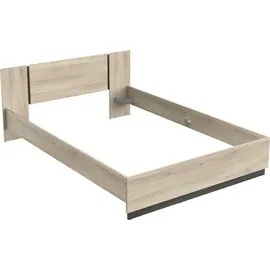 Demeyere Bettgestell Watson 148,3 x 204,3 cm Eiche braun