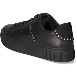 Marco Tozzi Damenschuhe Schnürschuhe Schwarz Freizeit, Schuhgröße:38 EU - Schwarz