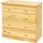 Möbilia Kommode 79 x 75 cm Beige