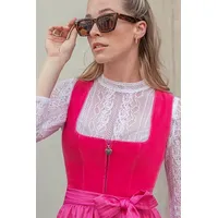 MarJo Dirndl Samt Dirndl 2tlg. - ZOEY - hot pink 52