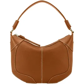 Aigner Ambra M Schultertasche Leder Brown