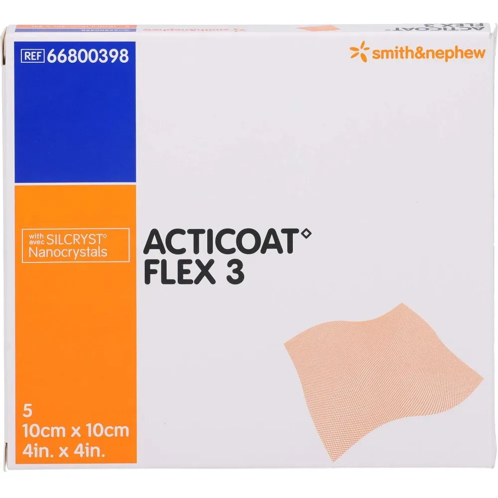 ACTICOAT Flex 3 10x10 cm Verband 5 St