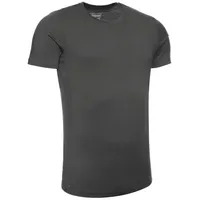 Kaipara - Merino Sportswear Unterhemd Merino Herren-Unterhemd Kurzarm Slimfit 150g light (1-St) aus reiner Merinowolle Made in Germany schwarz L