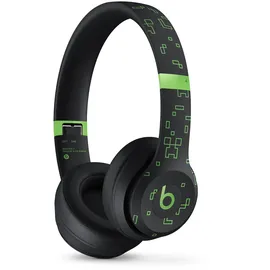 Beats Solo 4 Minecraft Special Edition Charged Black