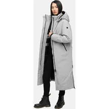 Navahoo Damen, Mantel mit magnetischer Abdeckleiste und Rucksackträgern warme Winterjacke Schneewächter 14 Grey Gr. L (40), grau, Obermaterial: 100% Polyester. Innenfutter: 100% Polyester. Wattierung: 100% Polyester.