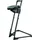 Stier Stehhilfe mit Stahlgestell schwarz Sitzhöhe 600-850 mm PU-Sitz