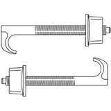 Laufen Befestigung für Waschtisch Schalen Living Saphirkeramik, VAL, INO, KARTELL, PRO, PALOMBA, H8949610000001
