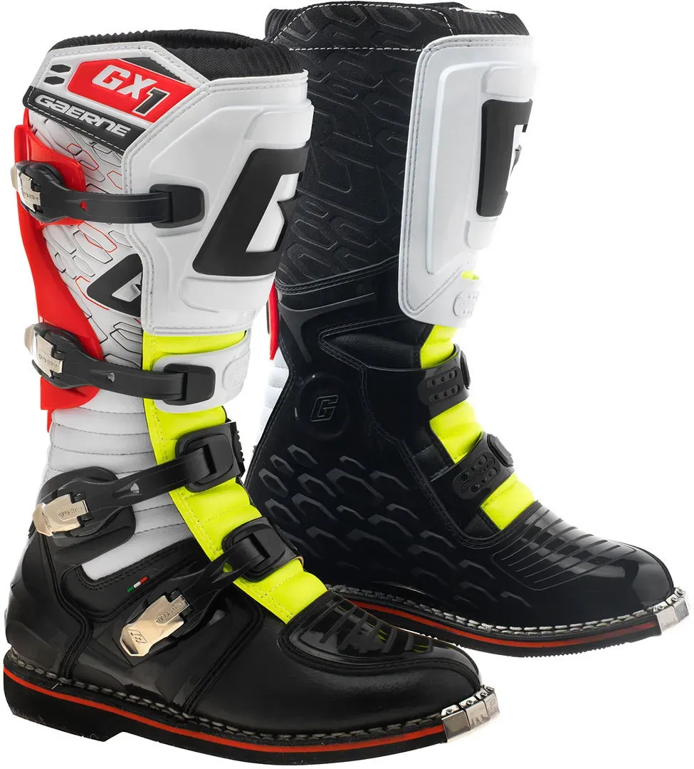 Gaerne GX-1 Goodyear Motocross Boots, geel, 48 Voorman