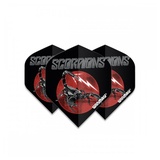 Winmau Rock Legends Scorpions Rhino Extra Thick Dart Flights - 1 Satz pro Packung (Insgesamt 3 Flüge)