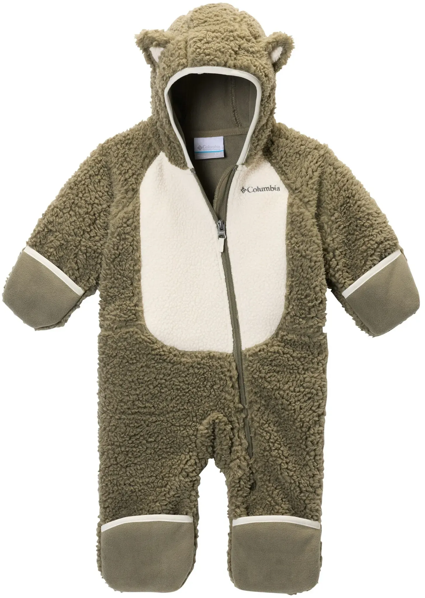 Columbia Plüschoverall Foxy Baby, oliv, 62