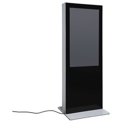 Showdown Displays Digitale Infostele doppelseitig 55" schwarz, 87.3x202x70 cm