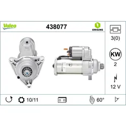 Starter VALEO 438077 für VW Transporter T4 California Camper