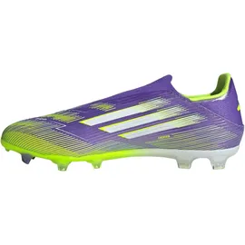 adidas F50 League Laceless FG/MG Purple Rush / Cloud White / Lucid Lemon 45 1/3