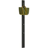 MODERANO Garderobenpaneel Anthrazit, Metall, Holzwerkstoff, 10x165x5 cm, Aufhängemöglichkeit, Garderobe, Garderobenpaneele, Garderobenpaneele