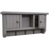 MCW Schlüsselbrett MCW-A48, Schlüsselkasten Schlüsselboard mit Türen, Massiv-Holz MVG-zertifiziert ~ -kästen