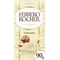 Ferrero-Rocher Tafelschokolade Weiss, 90g