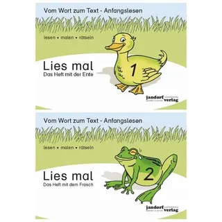 jandorfverlag KG Lies mal - Hefte Band 1 und Band 2 (Paket)
