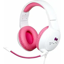 KONIX Hello Kitty GAMING HEADSET - Rosa/Weiß