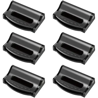 RTRTGS Sicherheitsgurt Versteller 3 Paar Sicherheitsgurt Einsteller Universell Auto Gurtversteller Rutschfest Schwarz Einheitsgröße