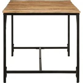 vidaXL Esstisch 160 x 80 x 75 cm braun