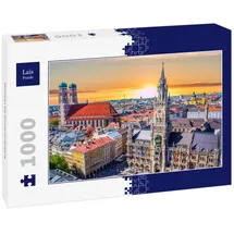 Lais Puzzle München bei Sonnenuntergang 1000 Teile