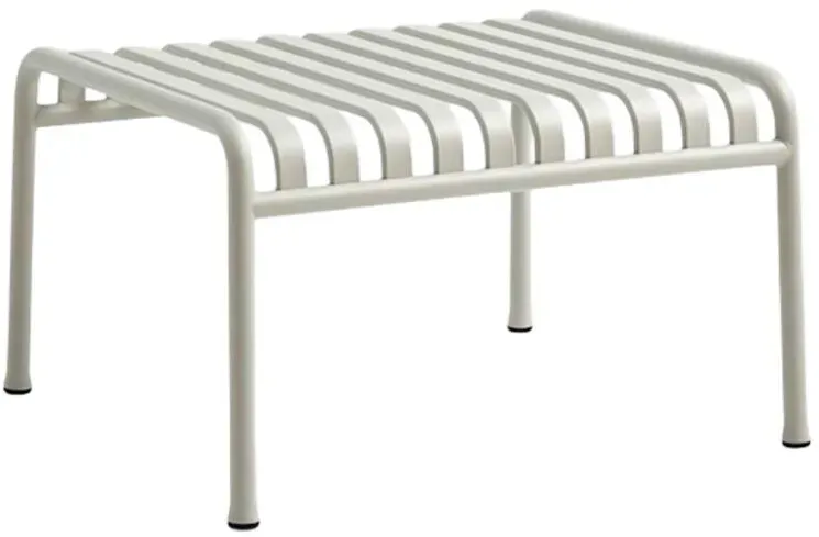 Hay Palissade Ottoman Lounge Tisch Sky Grey