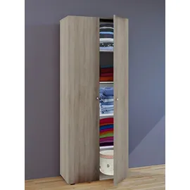 VCM Kleiderschrank Vandol 70 x 178 x 40 cm Braun