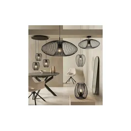 Fabas Luce Fassa 1-flg. 60 cm schwarz Metall