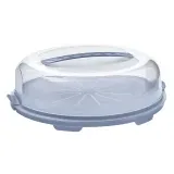 Rotho Tortenglocke FRESH, Horizontblau - Kunststoff - 35,5 x 34,5 cm - mit Tragegriff
