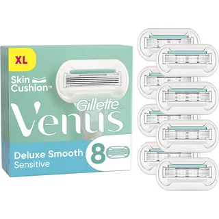 Gillette Venus Deluxe Smooth Sensitive Rasierklingen 8 Stück