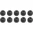 Sennheiser 506403 Silikon Schwarz 10pièce (S) Schaumstoff Ohrstöpsel – Schäume Kopfhörer (Silikon, 10 Stück (S))