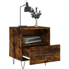 deluke Nachttisch, Braun, Holz, 40x47.5x35 cm, Schlafzimmer,