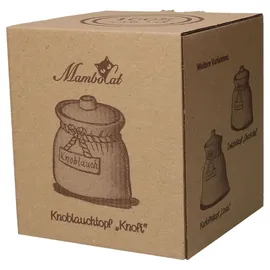 Mambocat Knoblauchtopf Knofi Terrakotta Sack