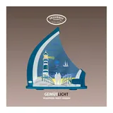 Weigla LED Lichterbogen Maritim, Leuchtturm, Lichterspitze, Dekoleuchte, Made in Germany (1-tlg), Erzgebirge garantiert, maritime Deko Innen, Dekolampe, BLAU-WEIẞ blau|gelb