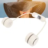 Tragbarer Nackenventilator Zum Umhängen, 3 Geschwindigkeitsstufen, Ergonomisch, Leicht, Leise, 1200-mah-li-polymer-akku, 368 G