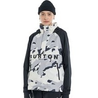 Burton Frostner 2L Anorak True Black Stout White Cookie Camo - weiss - S