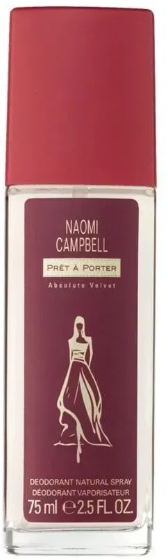 Naomi Campbell Pret a Porter Absolute Velvet Deodorants 75 ml