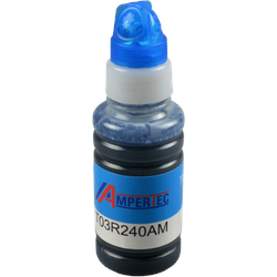 Ampertec Nachfülltinte ersetzt Epson C13T03R240 102 cyan