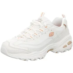 Skechers Damen Schnürschuh D'lites Fresh Start in weiss