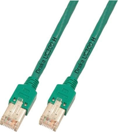 Draka Hersteller: EFB Elektronik RJ45 Patchkabel F/UTP, Cat.5e, TM11, UC300, 1m, grün Das in Europa gefert (F/UTP, CAT5e, 1 m), Netzwerkkabel