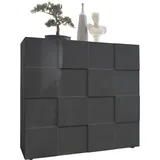 Home Affaire Highboard Dama 121 x 111 cm Grau
