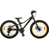 Volare Kinderfahrrad Gradient 20 Zoll Jungen 6G Scheibenbremse Schwarz Grün