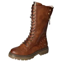 Mustang Winterstiefel, Schnürstiefel, Winterboots mit Innenreißverschluss, Gr. 36, kastanie, , 97425161-36